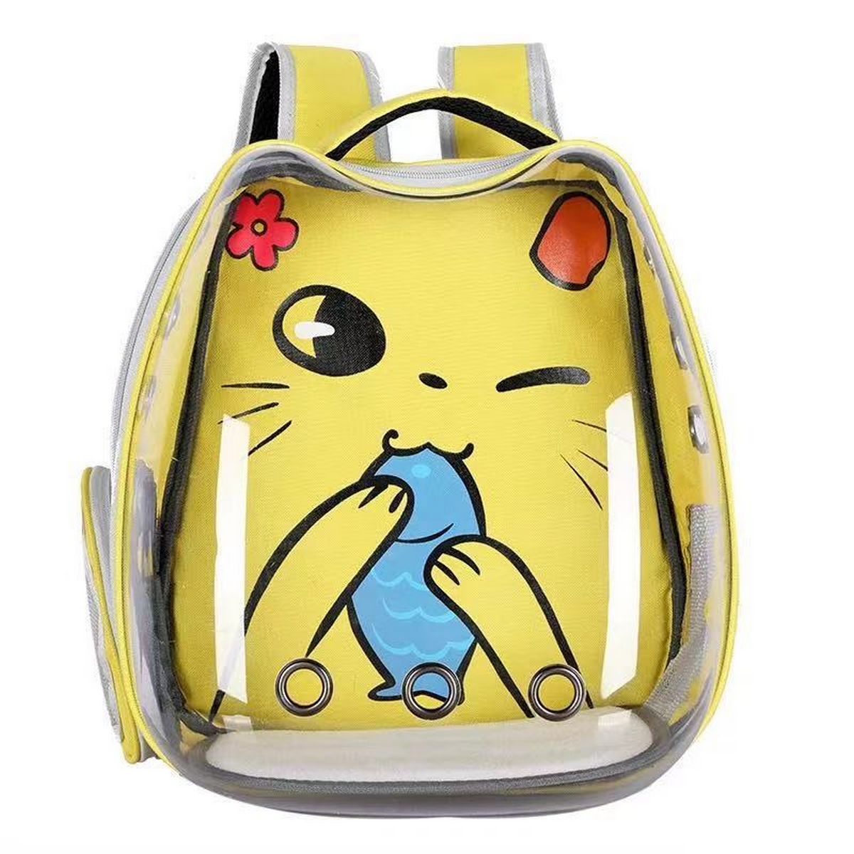 KittyTrek Cartoon Bubble Pet Backpack_CWMM6842