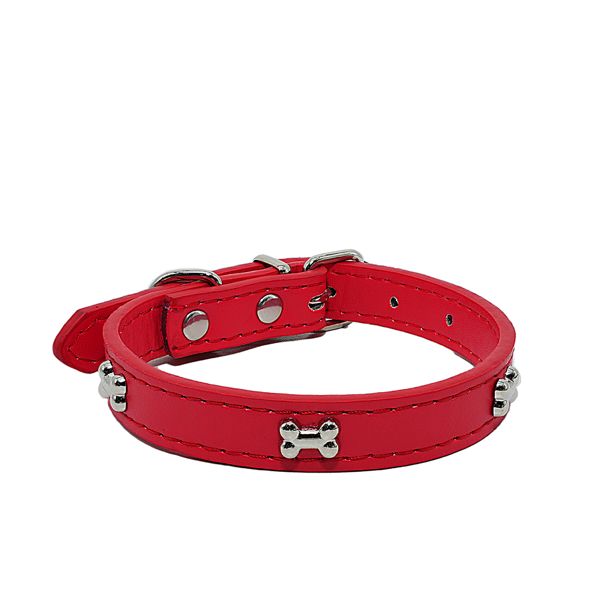 PU Dog Collar with Anti-Choke Design for All Dogs_CWMM7433