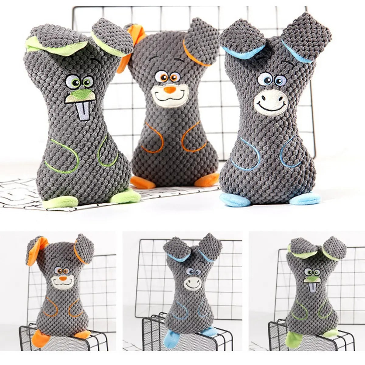 Corn Plush Squeaky Toy, Fun for Cats & Dogs_CWMM5498