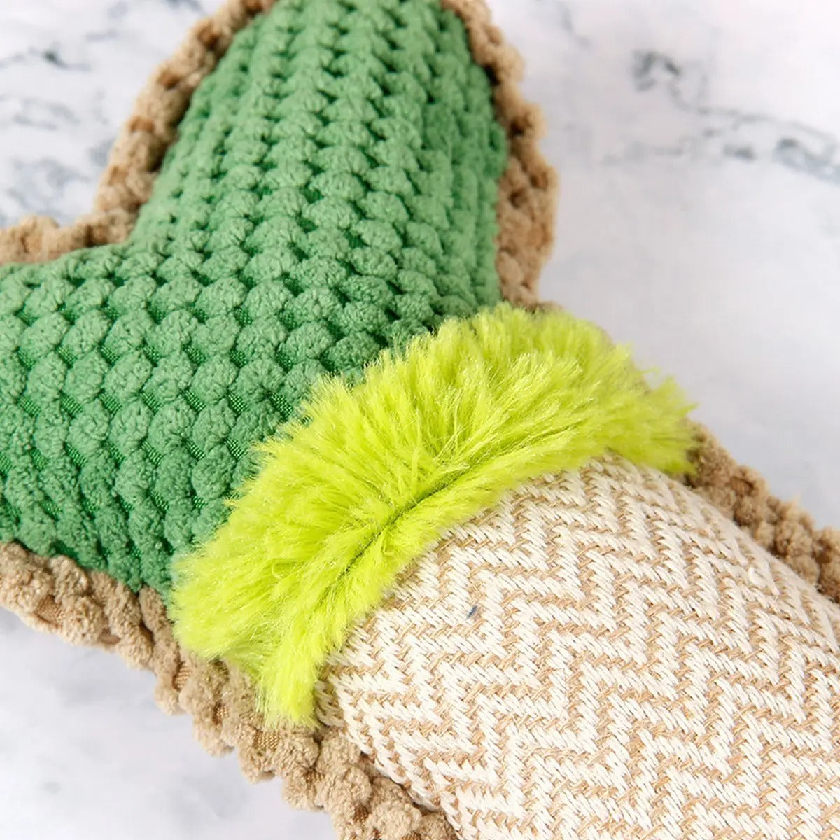 Corn Plush Bone Toy, Squeaky Chew Toy for Pets_CWMM5499