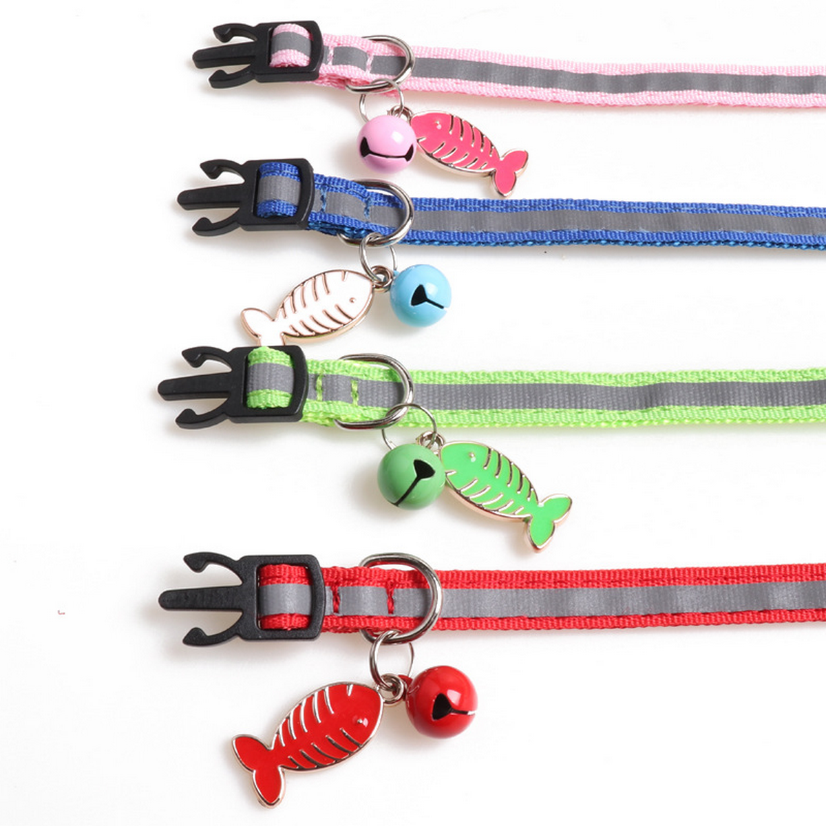 Metal Buckle Cat Collar – Colorful & Chic_CWMM7618