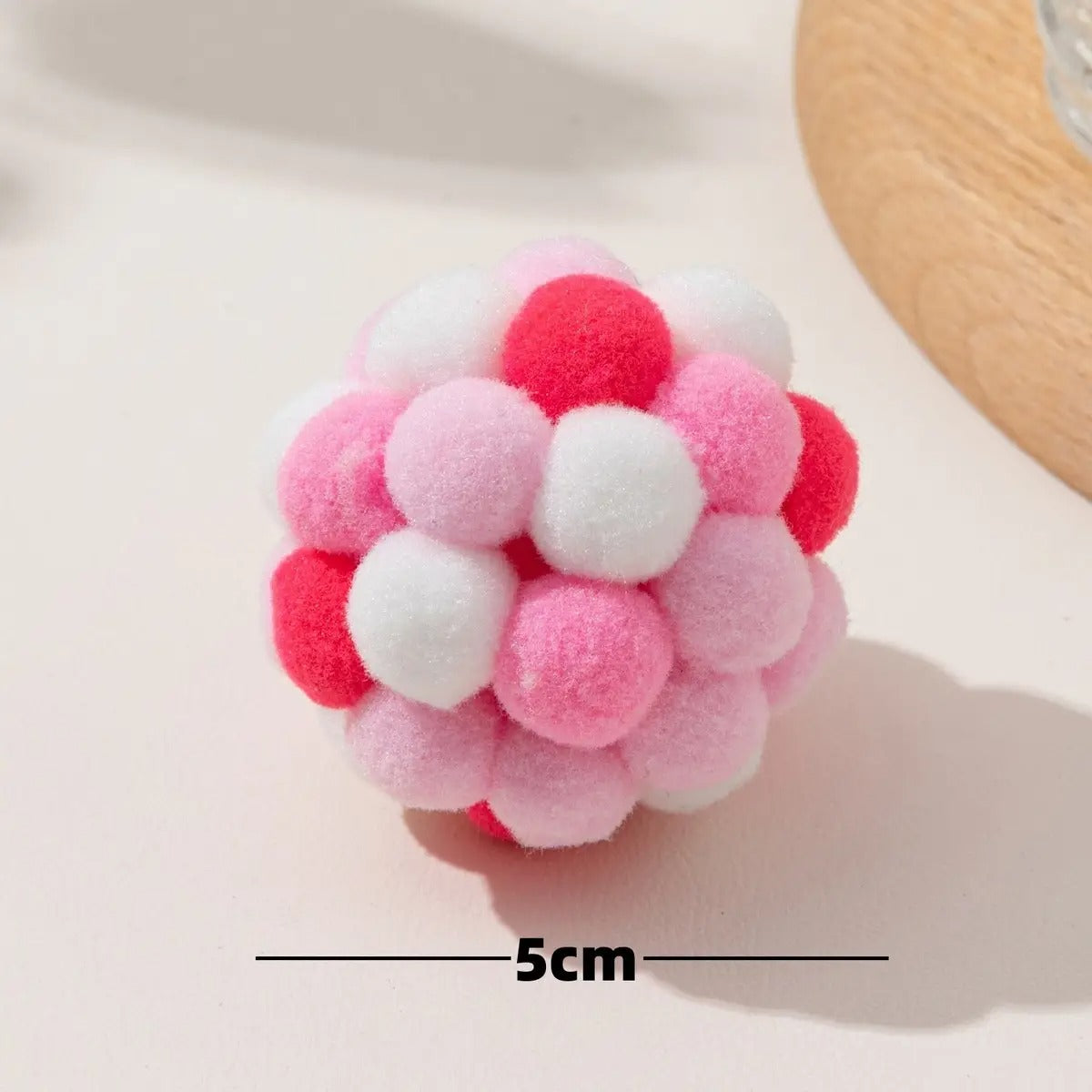Colorful Cat Pom Balls – Chase & Play Fun_CWMM6811