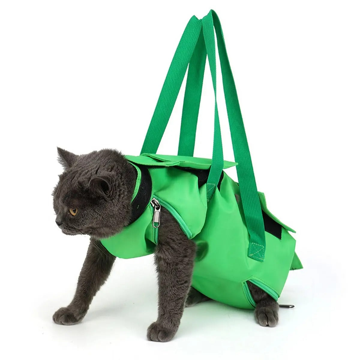 Foldable Cat Restraint Bag for Vet Visits & Travel_CWMM6929