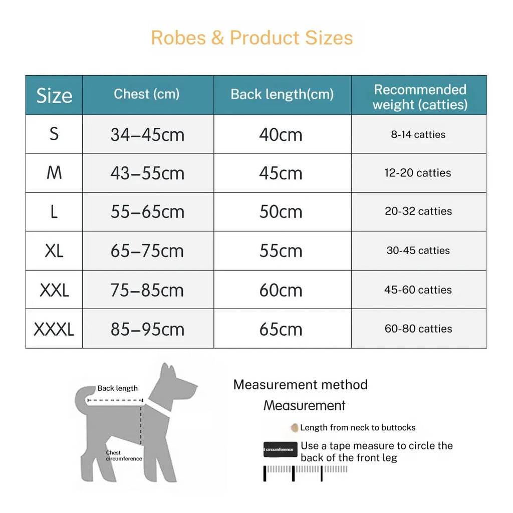 Dog Bathrobe Pajamas Soft Pet Loungewear Outfit_CWMM7465