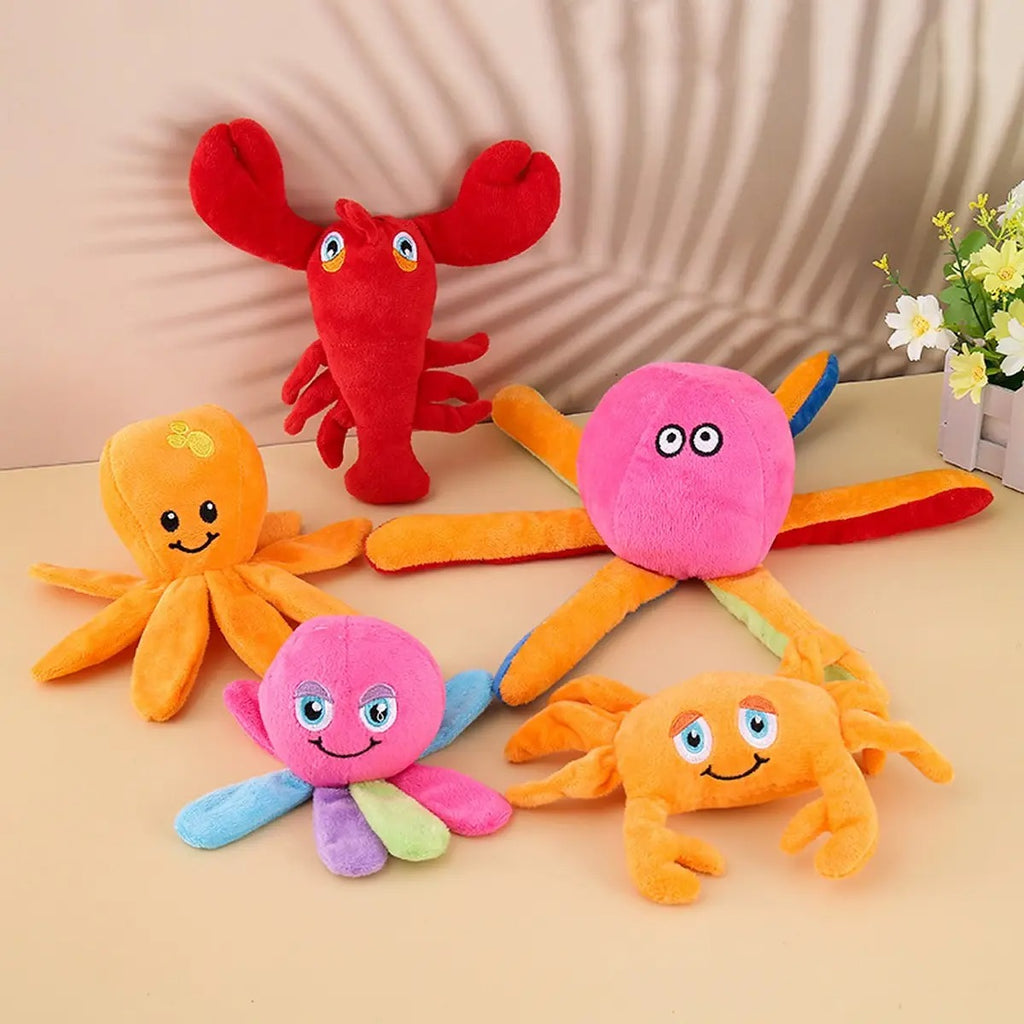 Cartoon animal plush toys, suitable for small dogs_CWMM5429