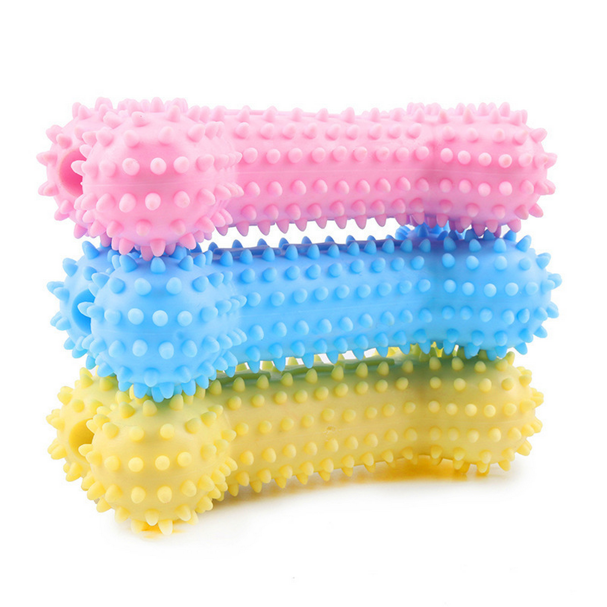 Durable TPR Bone Toy - Chew & Teeth Care for Dogs_CWMM7200