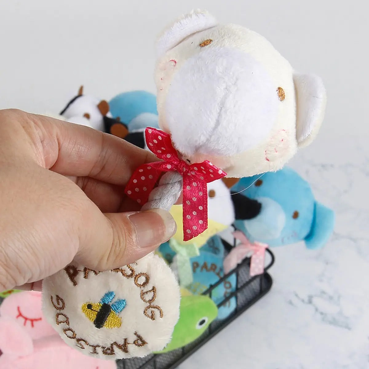 Durable Plush Rope Dog Toy, - Pet Supplies_CWMM5462