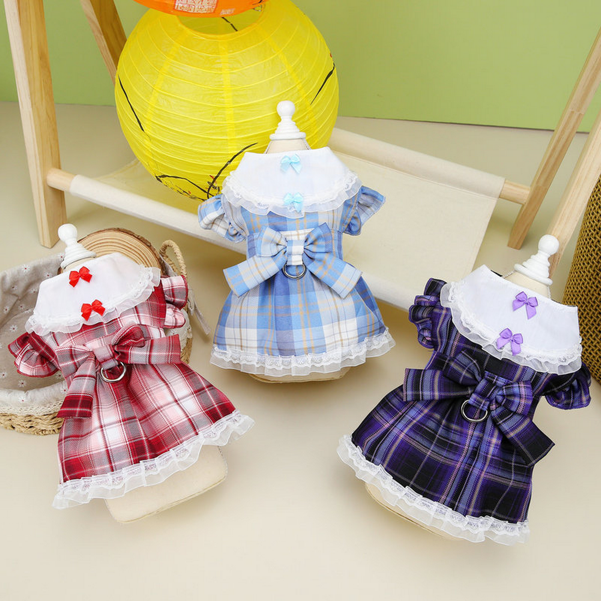 KawaiiPet JK Uniform Dress – Summer Pet Outfit_CWMM6983