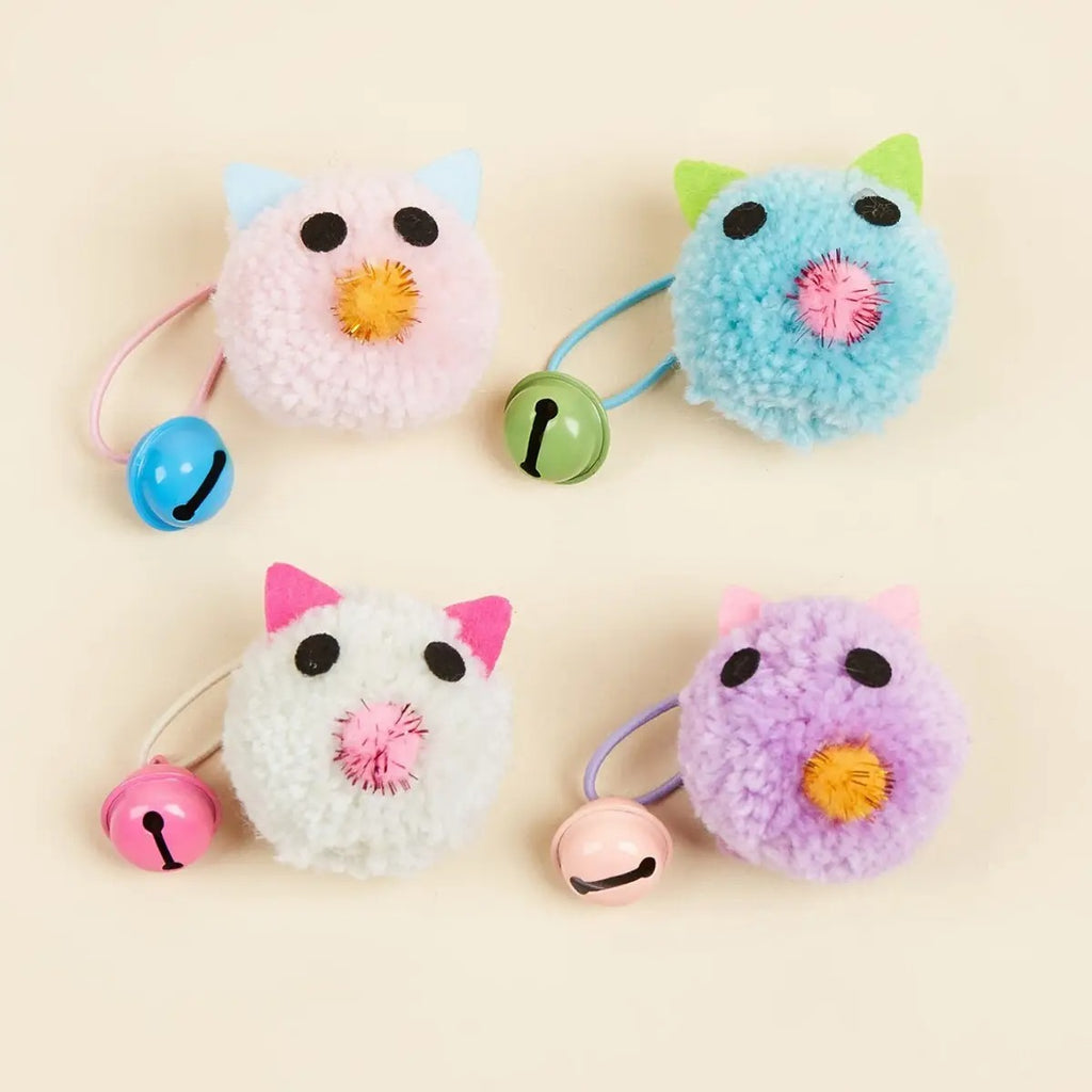 Cute Mouse Cat Toy with Bell – Fun & Self-Play_CWMM6806