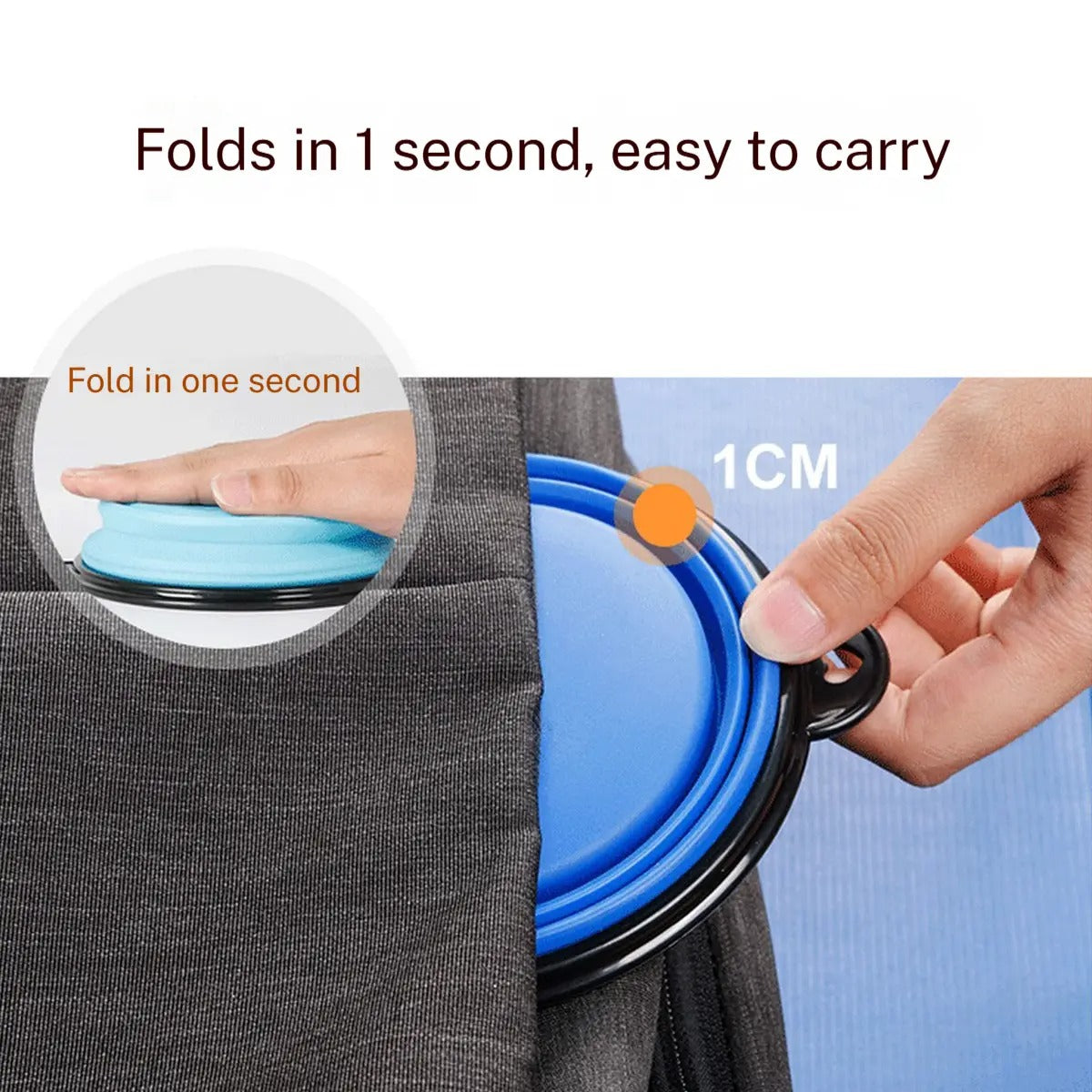 Travel Pet Bowl Collapsible Silicone Dog Feeder_CWMM6527