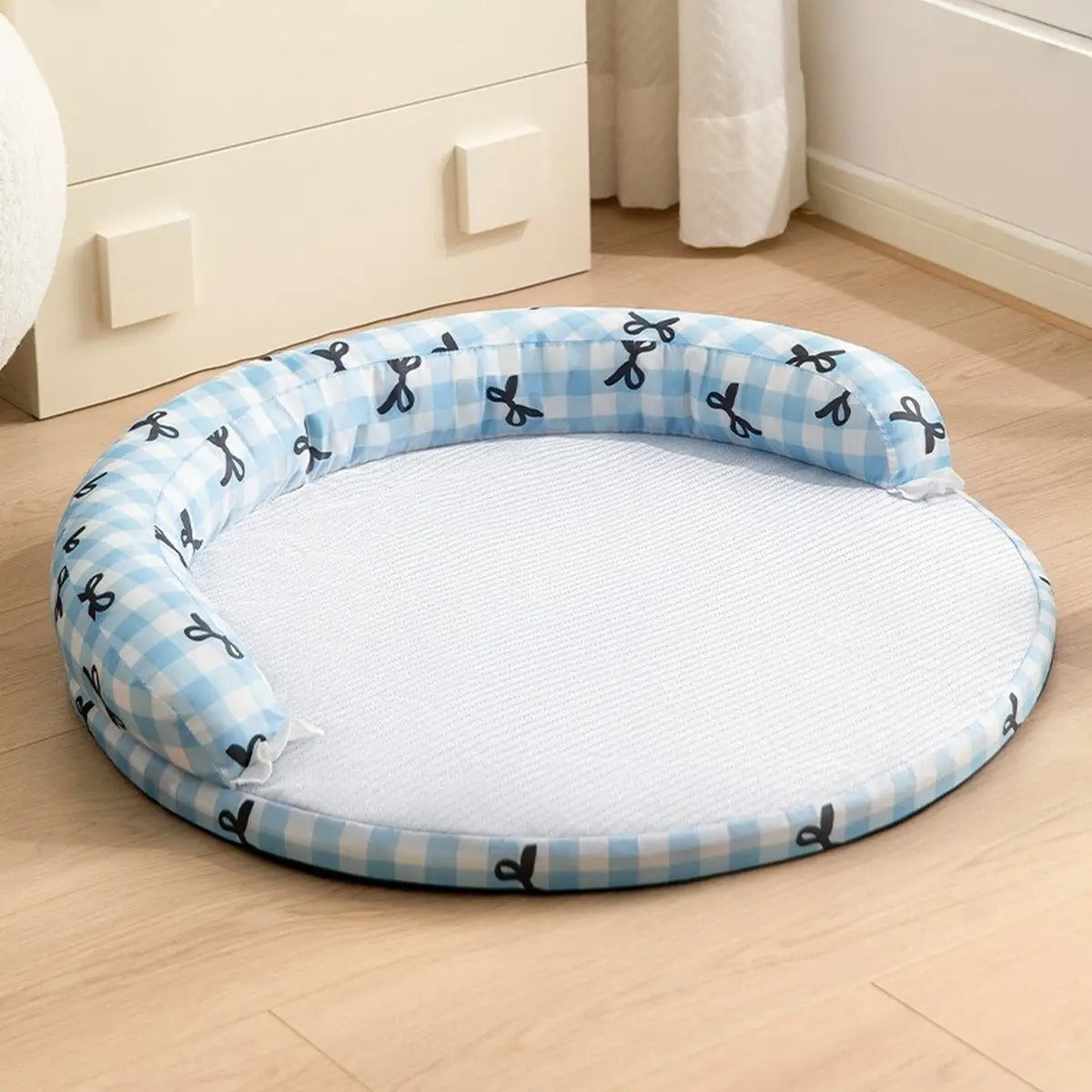 Bamboo Pet Mat Bed for Summer, Removable Cover_CWMM7027