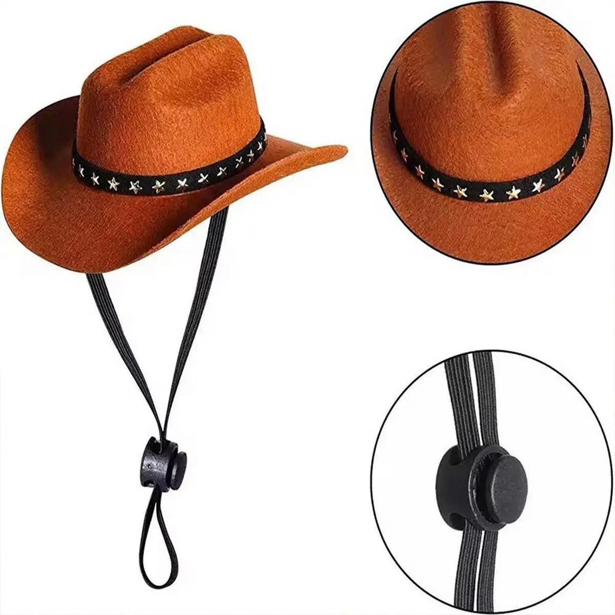 Cowboy Hat for Cats – Stylish Sun Hat for Persian_CWMM7262