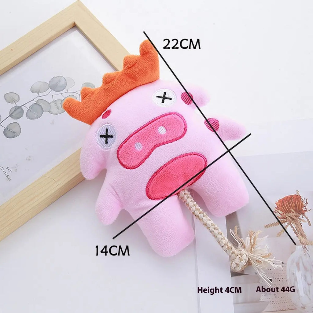 Cotton Rope Octopus Chew Toy for Small Dogs & Cats_CWMM5397