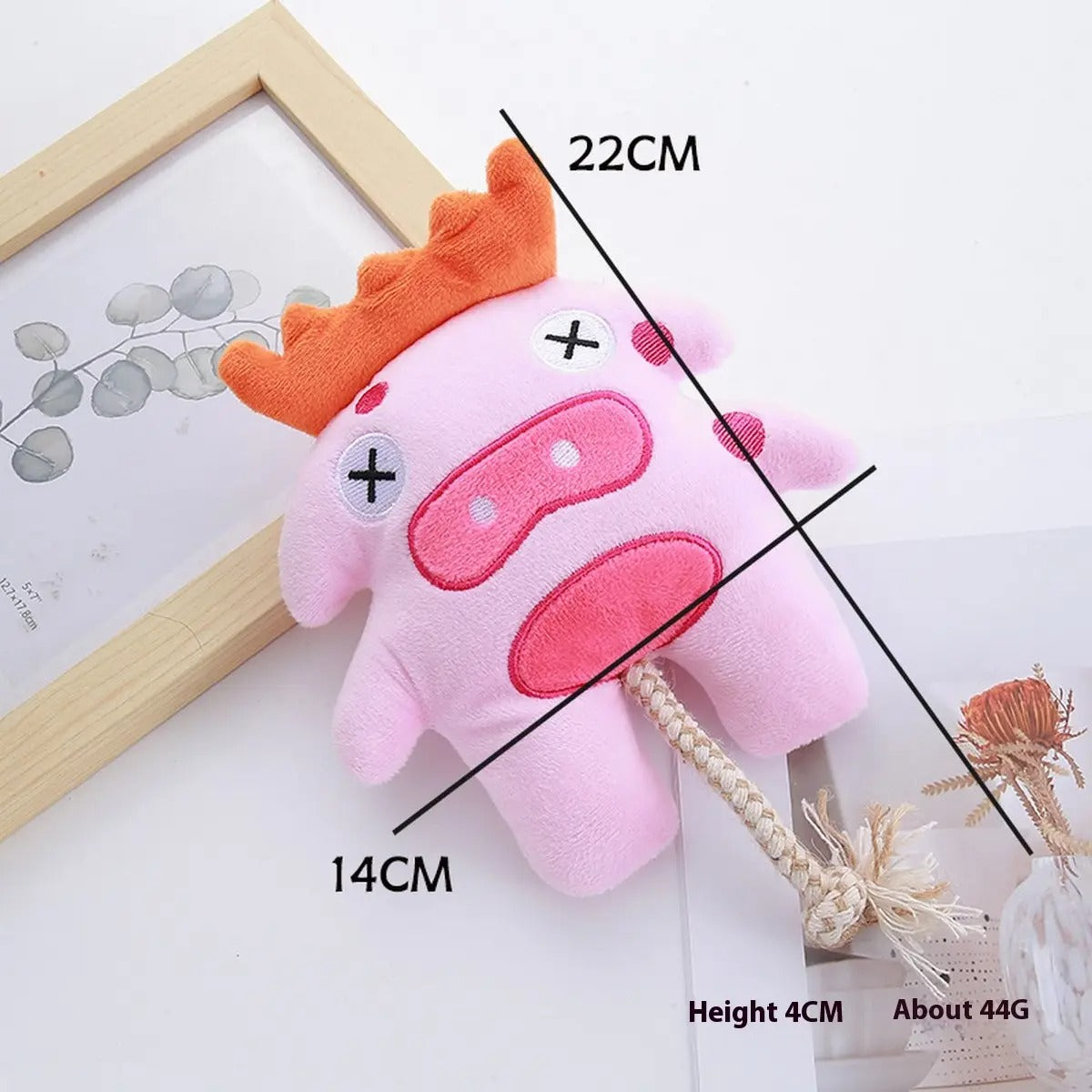 Cotton Rope Octopus Chew Toy for Small Dogs & Cats_CWMM5397