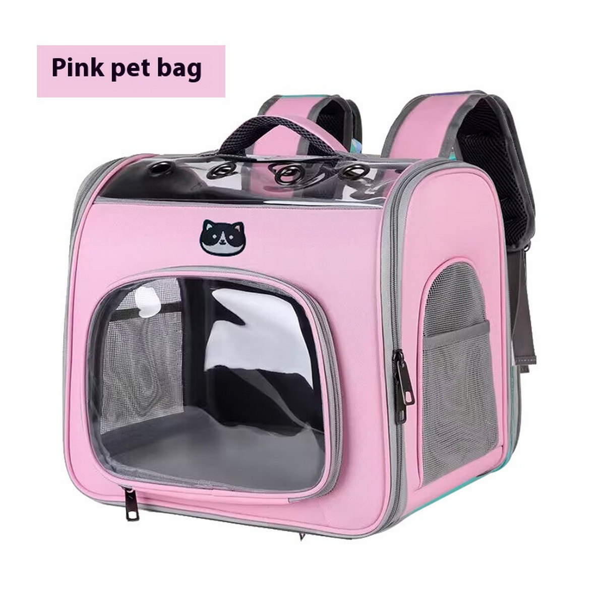 PawChic Solid Color Pet Backpack_CWMM6858