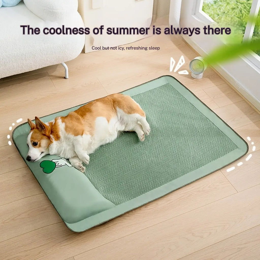 Cooling Summer Pet Bed Mat for Small Dogs & Cats_CWMM7030