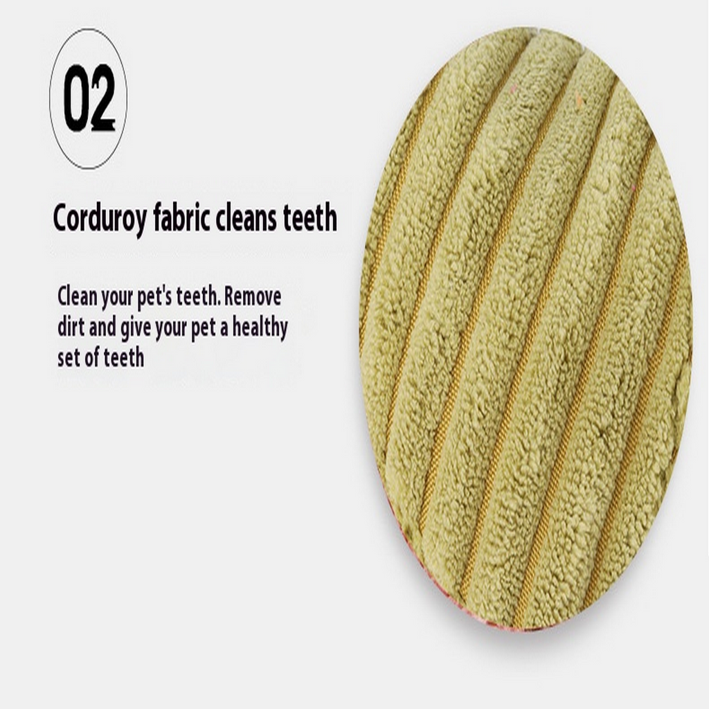 Dog Chew Toy – Squeaky Plush for Small Breeds_CWMM7174