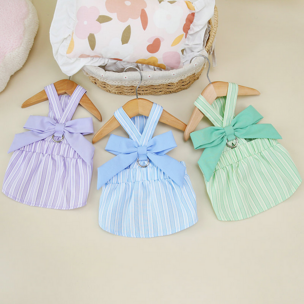 LeafyCharm Pet Dress Harness Set_CWMM6974