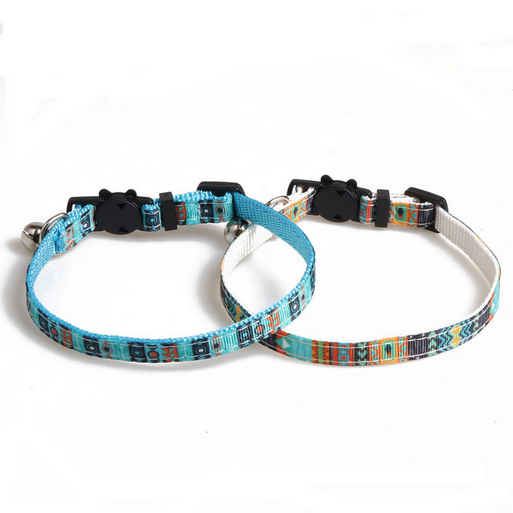 Ethnic Pattern Cat Collar – Boho Chic Design_CWMM7620