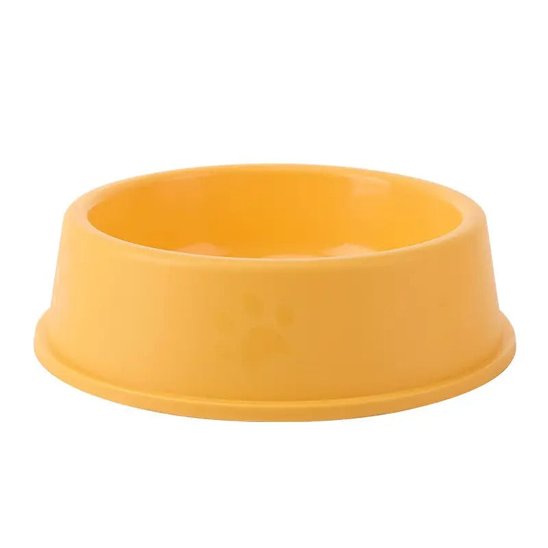Dog Paw Print Dog Bowl Non-Slip Feeding Pet Bowl_CWMM5119