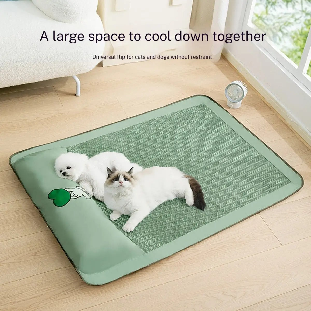 Cooling Summer Pet Bed Mat for Small Dogs & Cats_CWMM7030