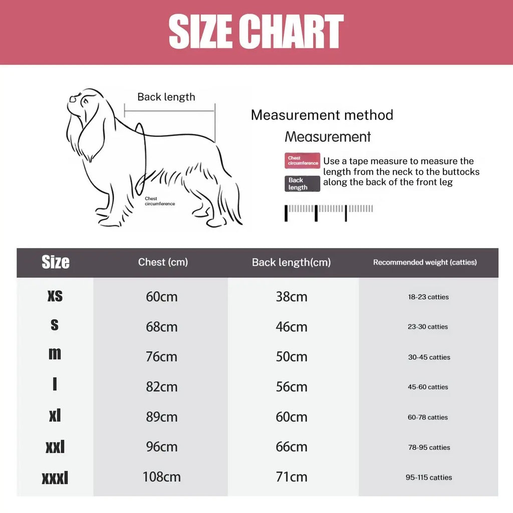 Fleece Winter Dog Coat Full Pajamas Small Dogs_CWMM7468