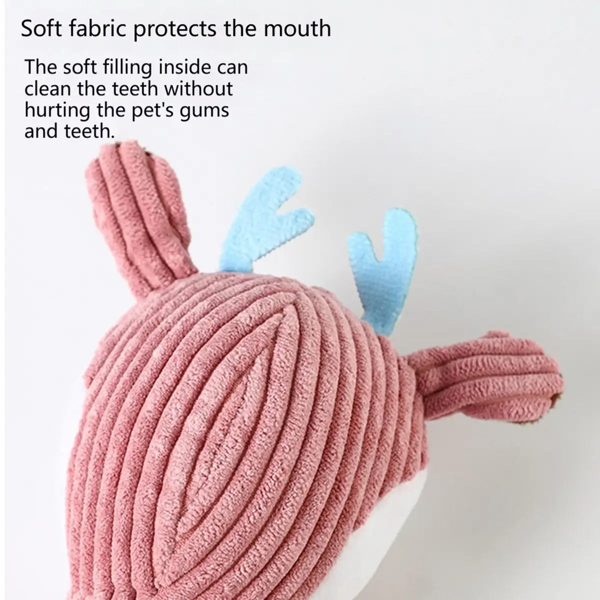 Cute Plush Squeaky Dog Toy, Fun Chew Toy for Pets_CWMM5381