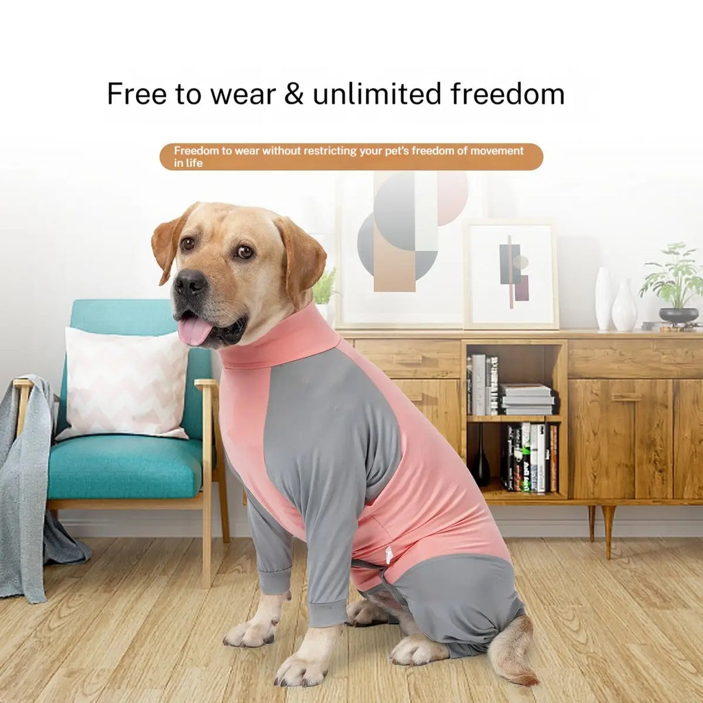 Breathable Full-Cover Dog Pajamas for Summer_CWMM7457