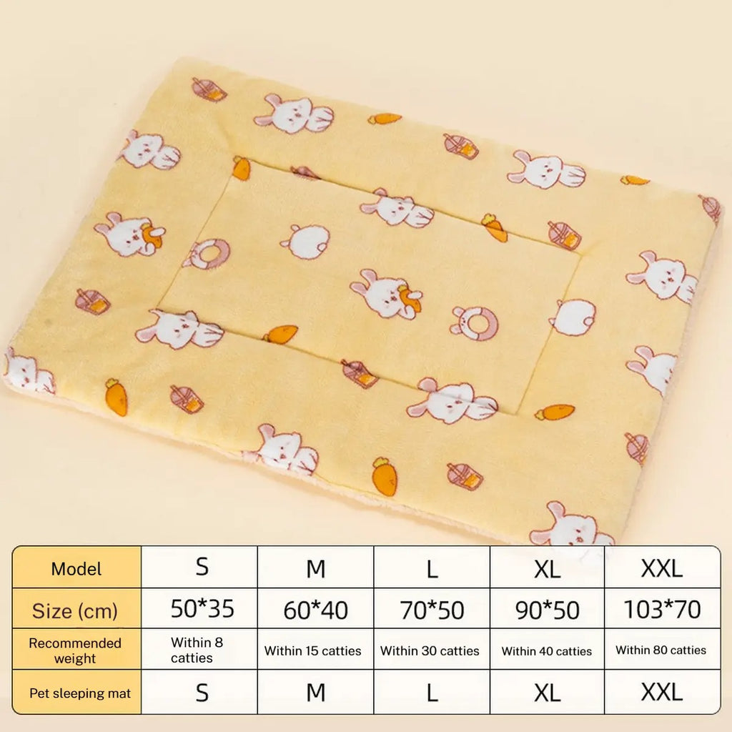 Flannel Pet Blanket for Winter Cozy Comfort_CWMM6268