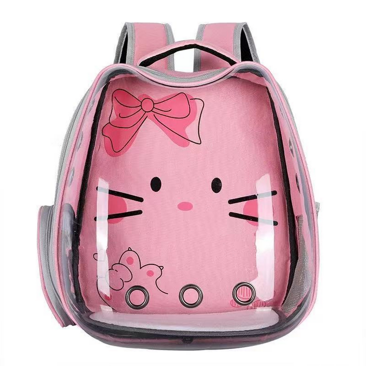 KittyTrek Cartoon Bubble Pet Backpack_CWMM6842