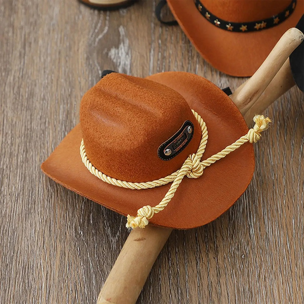 Cowboy Hat for Cats – Stylish Sun Hat for Persian_CWMM7262