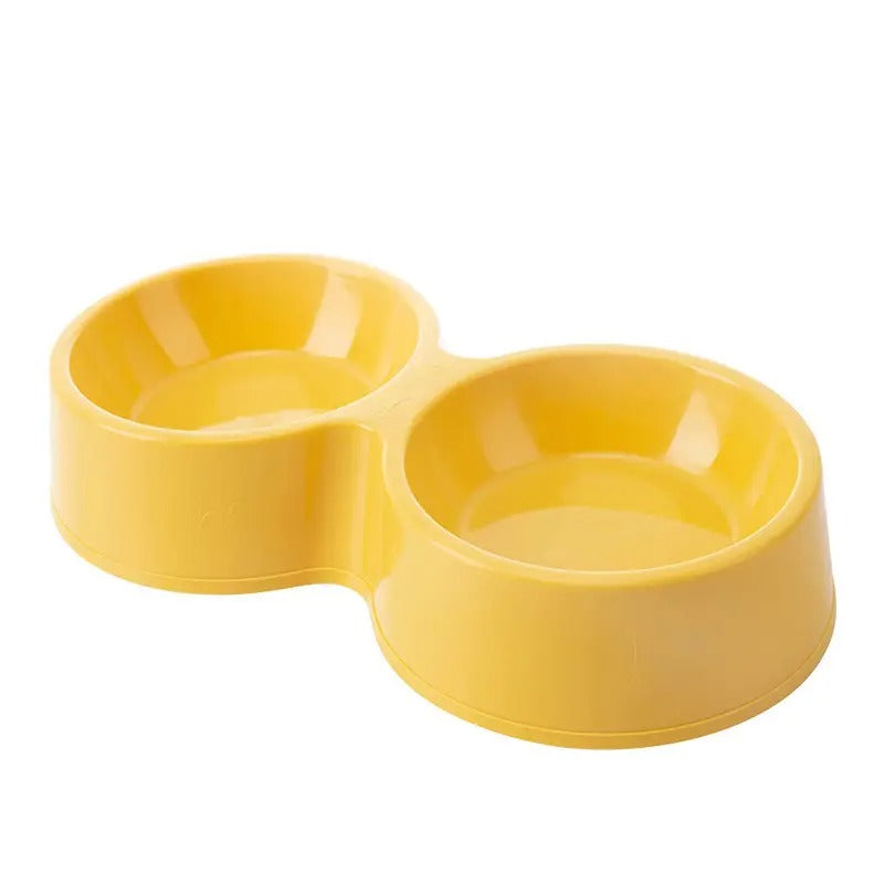 Double Pet Bowl Non-Slip Dog Cat Food Bowl_CWMM5113