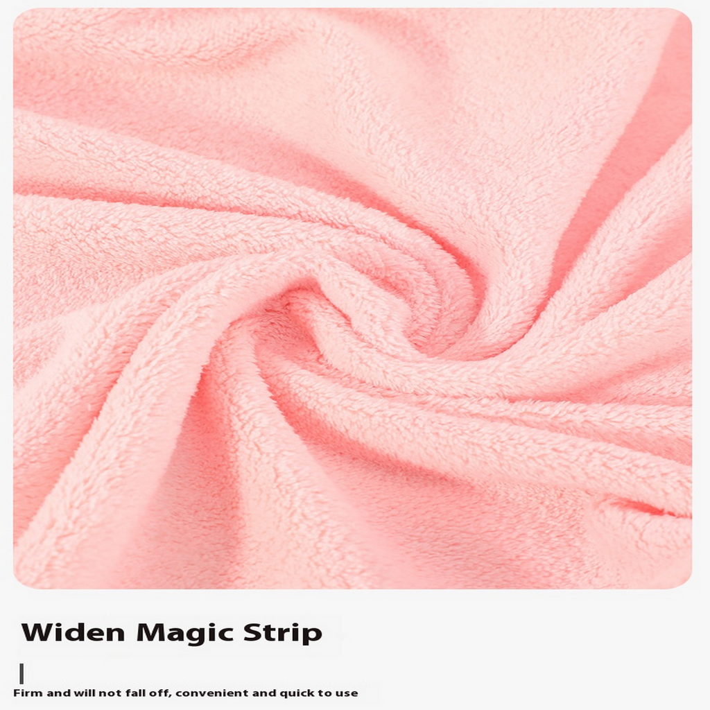 Coral Fleece Pet Bathrobe – Soft and Absorbent_CWMM7484