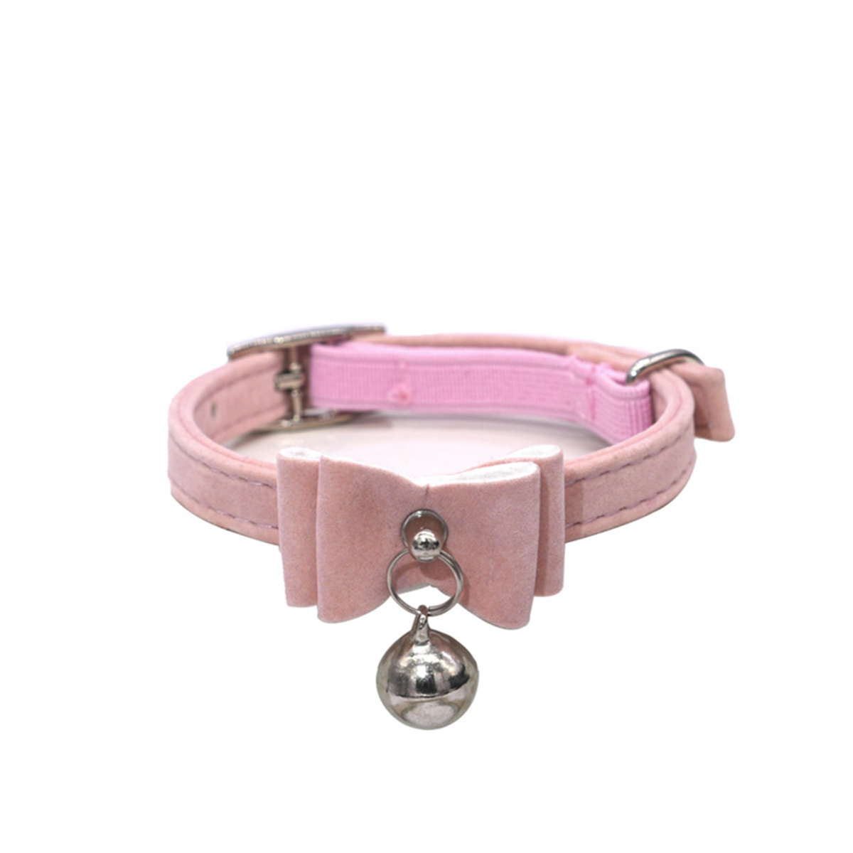 Bow & Bell Pet Collar for Cats & Small Dogs_CWMM7430