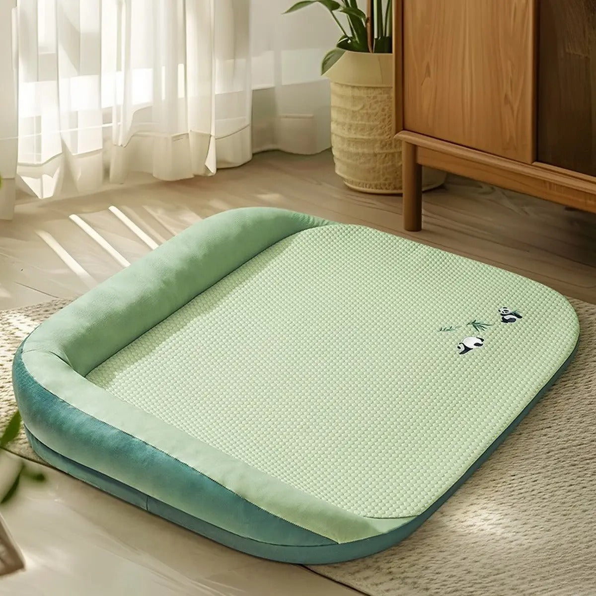Breathable Dog Cooling Mat, Washable Summer Bed_CWMM7026