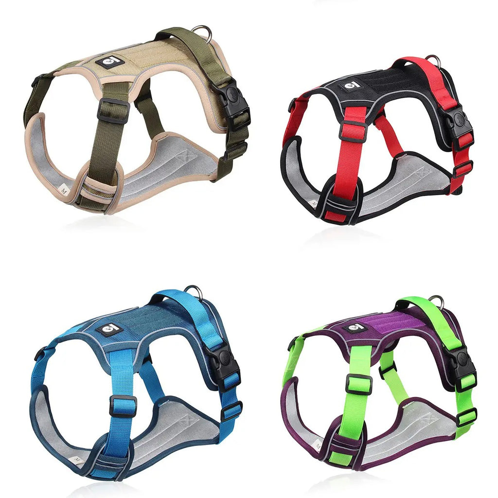 Large Dog Vest Harness for Outdoor Training Use_CWMM7301