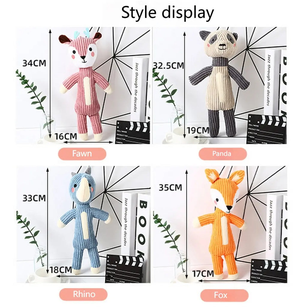 Cute Plush Squeaky Dog Toy, Fun Chew Toy for Pets_CWMM5381