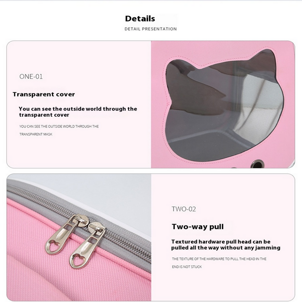 MeowTrek Lightweight Cat Travel Bag_CWMM6852