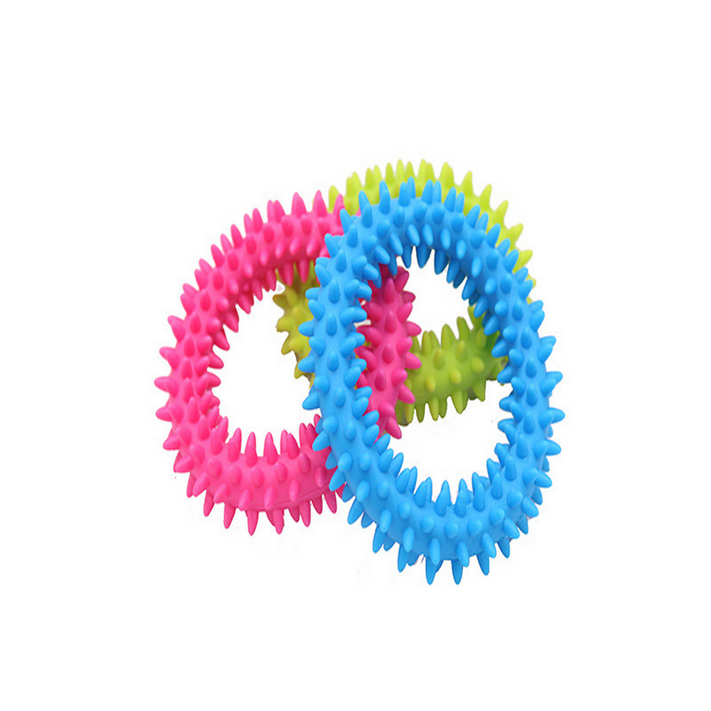 Dog Toy Set TPR Chew Toys for Teeth Cleaning_CWMM7228