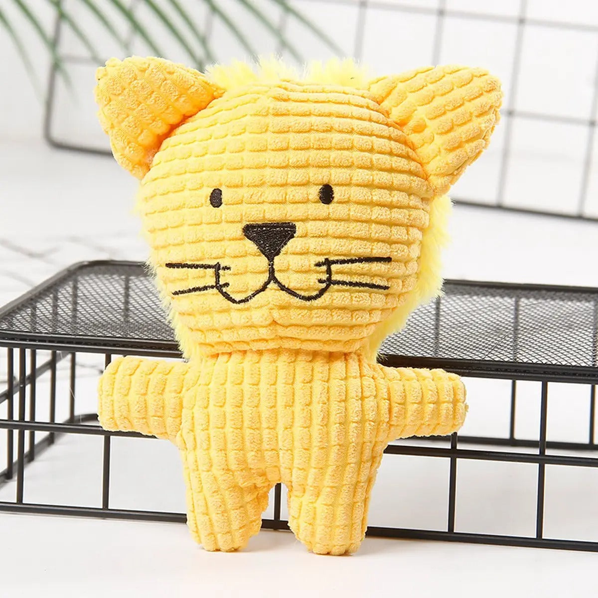 Durable Corn Velvet Squeaky Companion Toy_CWMM5392