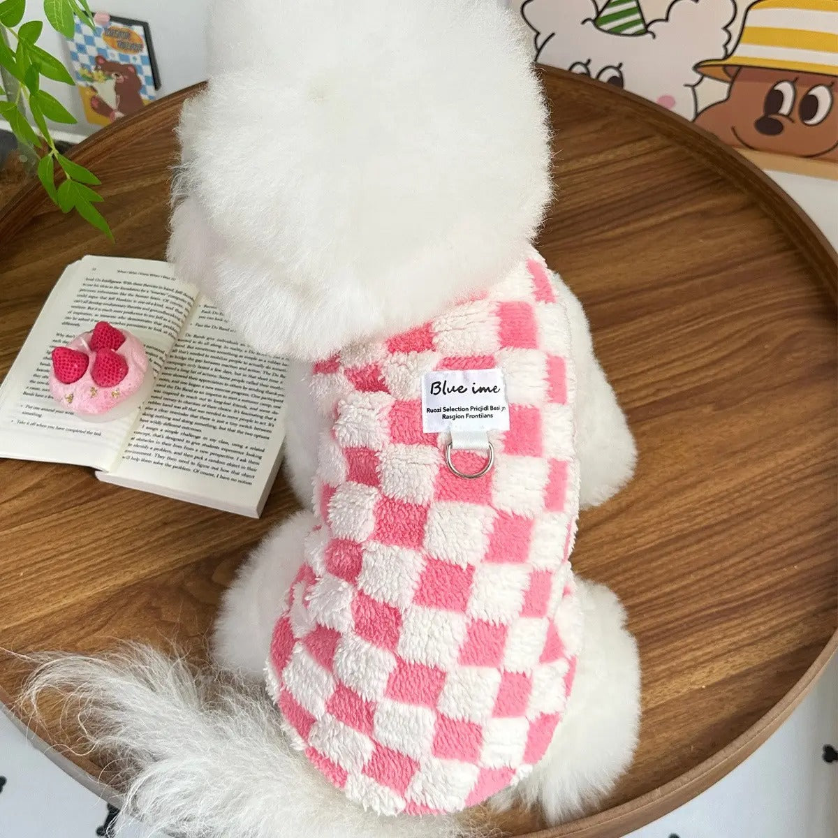 Autumn Plush Warm Pet Vest for Small Dogs & Cats_CWMM5859