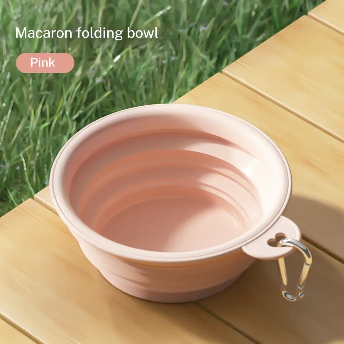 Travel Dog Water Food Bowl Collapsible_CWMM6222