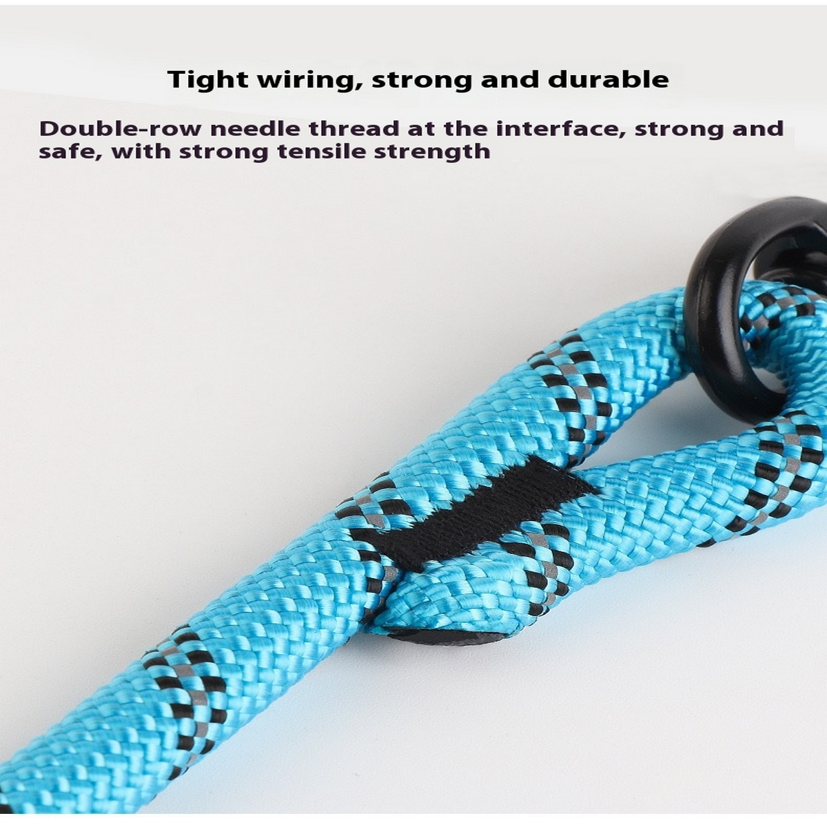 Anti-Choke Reflective Dog Leash for Large Dogs_CWMM7444