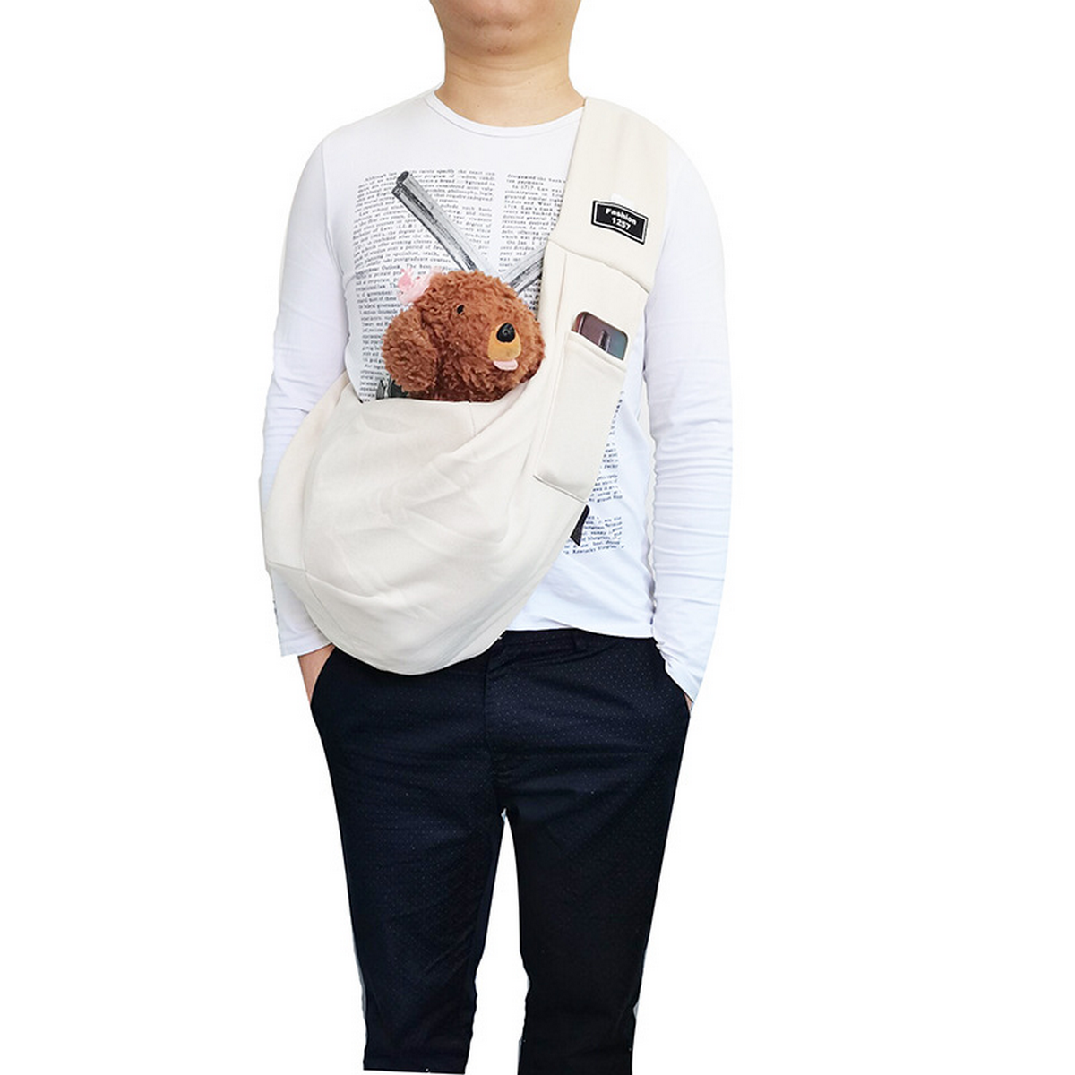 Dog Cat Chest Carrier Backpack_CWMM6885