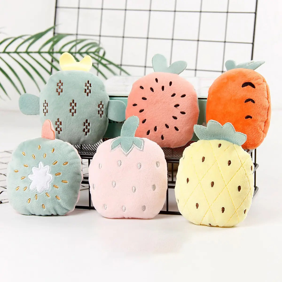 Built-in sound paper Plush Pet Toy with Catnip_CWMM5364