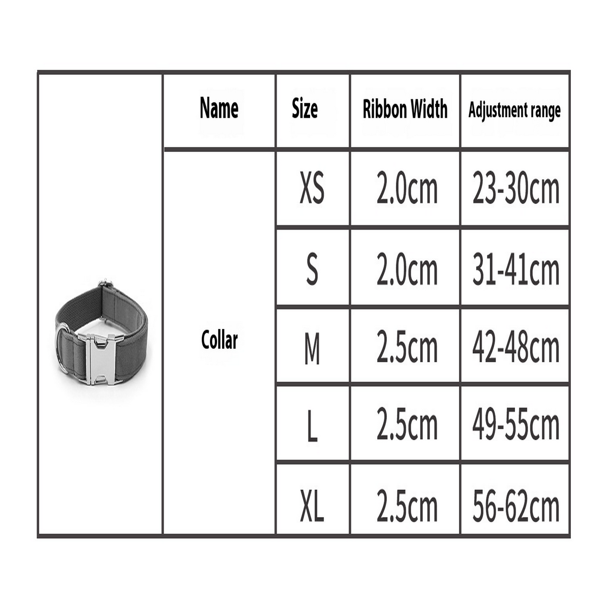 Insta-Chic Pet Collar for Medium Dogs_CWMM7076