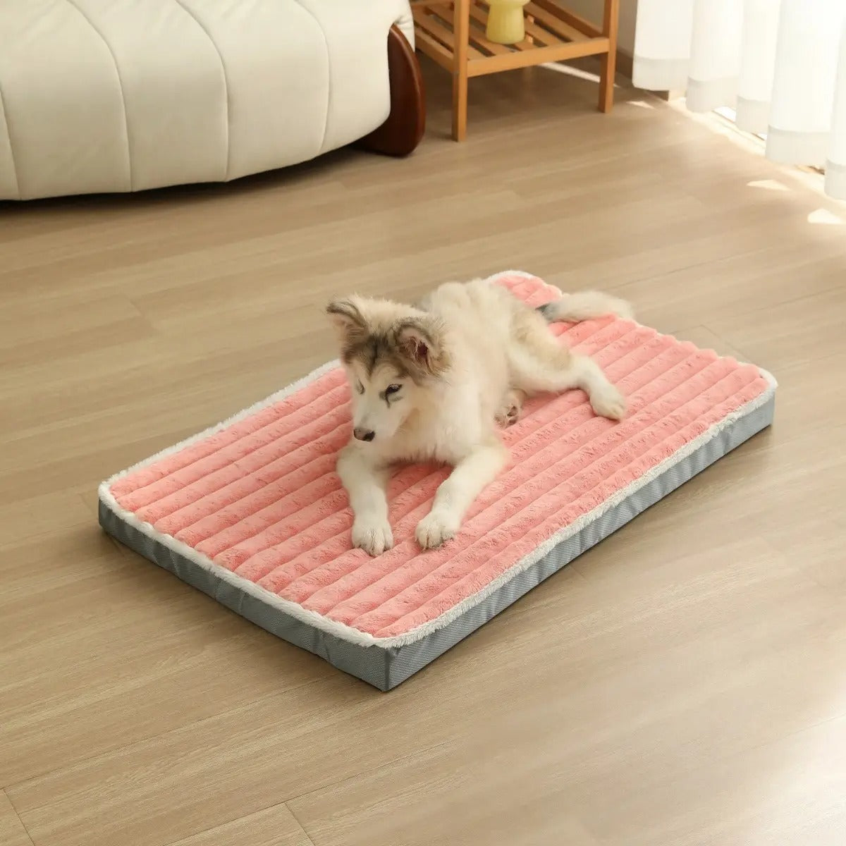 High-Elastic Memory Foam Dog Bed, Washable_CWMM5892