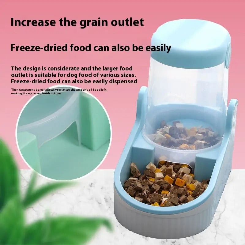 Automatic Pet Feeder Large Capacity Dog Bowl_CWMM5163