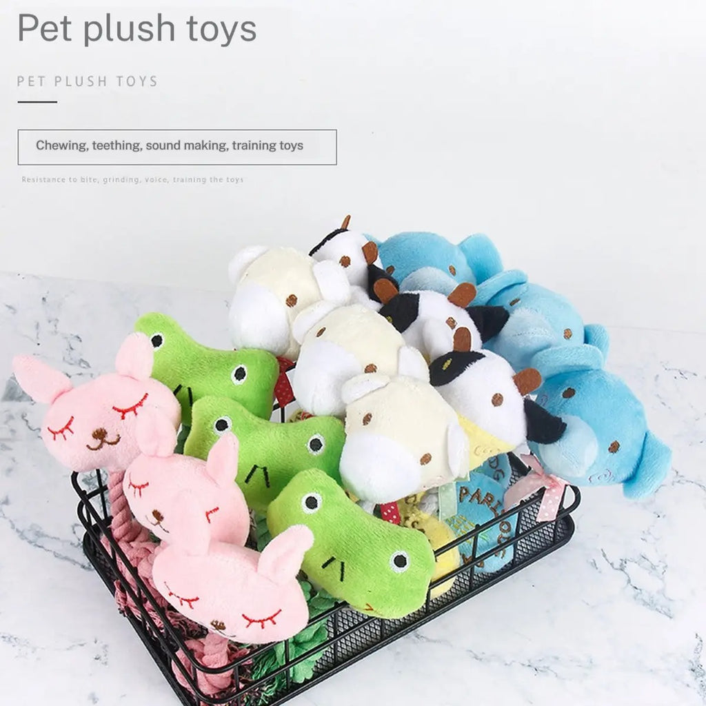 Durable Plush Rope Dog Toy, - Pet Supplies_CWMM5462