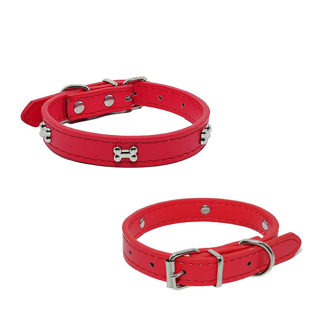 PU Dog Collar with Anti-Choke Design for All Dogs_CWMM7433